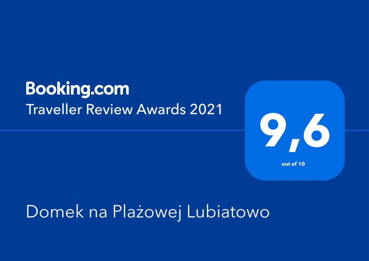 לוביאטובו Domek Na Plazowej Lubiatowo מראה חיצוני תמונה